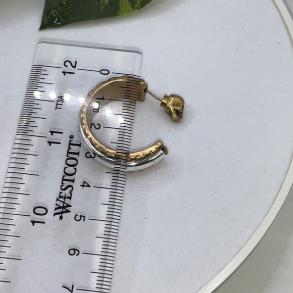 Alexander McQueen Skull Rings Earrings - Picture 7 of 8